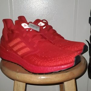 2 pair of adidas sneakers.